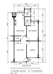 Blk 846 Tampines Ville (Tampines), HDB 3 Rooms #570677161